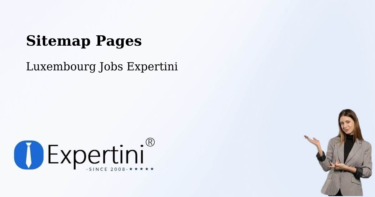Sitemap Pages - Echternach - Luxembourg Jobs Expertini